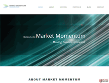 Tablet Screenshot of marketmomentum.biz